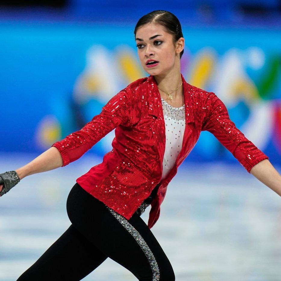 Russian figure skater Adeliia Petrosian wins Olympic qualifier for Milan-Cortina